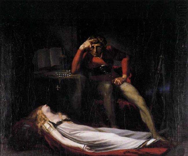 Johann Heinrich Fuseli Ezzelin and Meduna oil painting picture